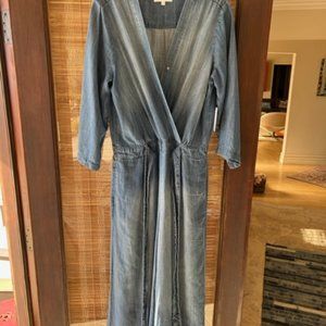 Denim womens jumpsuit